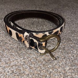 Ariat Cheetah Leather Belt Size Medium